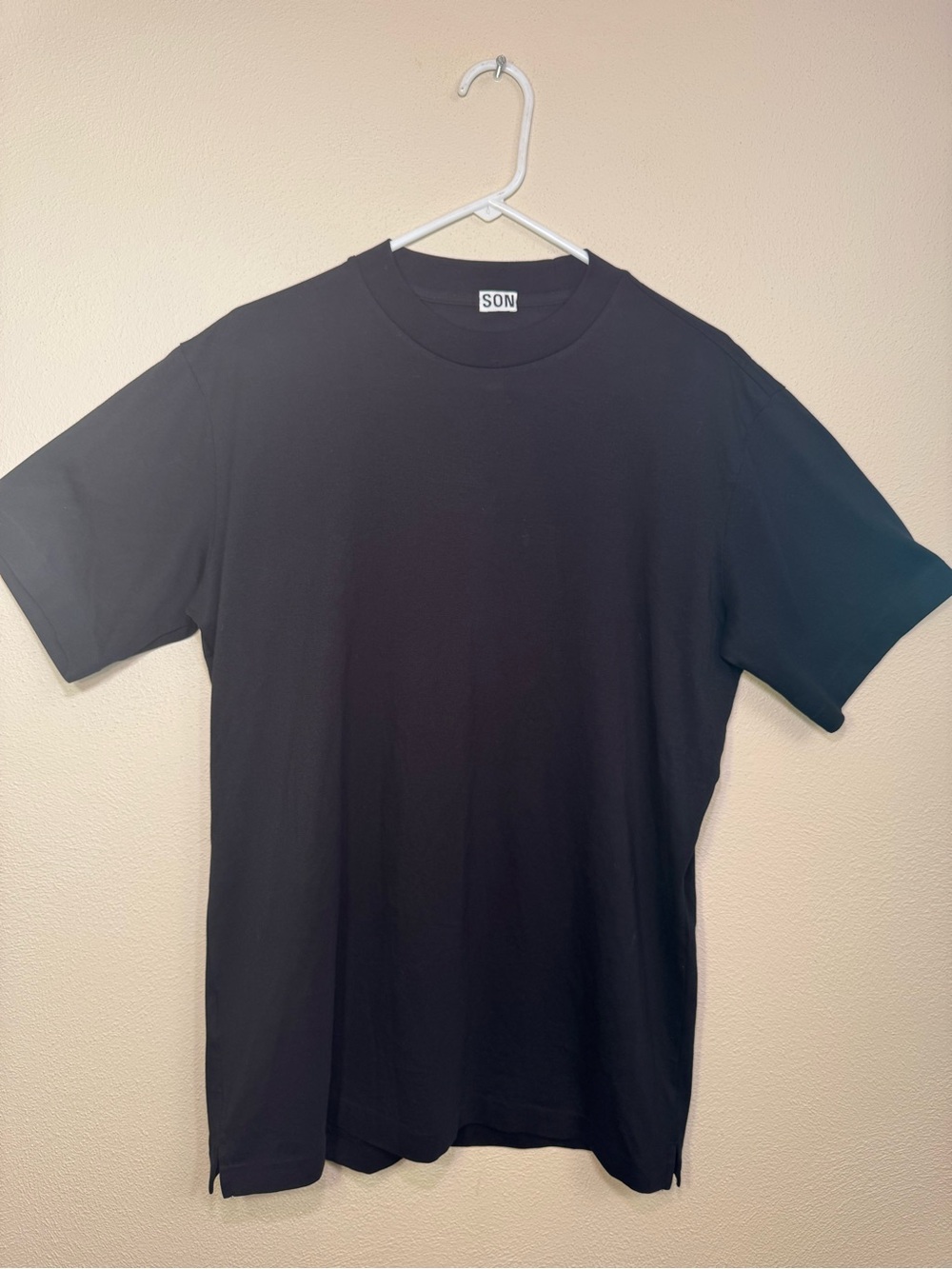 Son Of A Tailor Black Supima Cotton T-Shirt Size Large - Picture 15 of 15